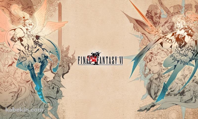 FINAL FANTASY ファイナルファンタジー 6の壁紙(800px x 480px) 高画質 PC・デスクトップ用