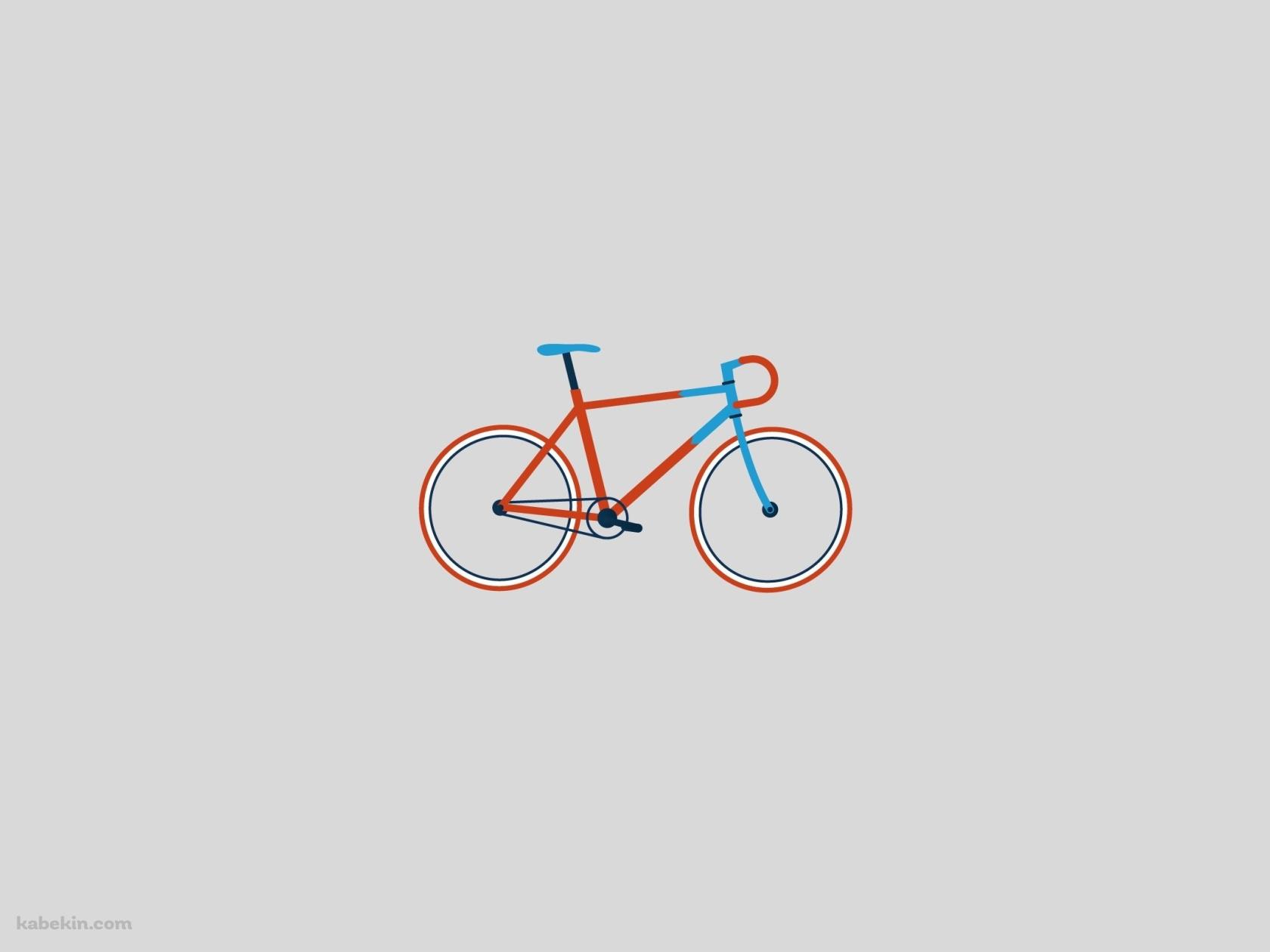 オレンジの自転車の壁紙(1680px x 1260px) 高画質 PC・デスクトップ用
