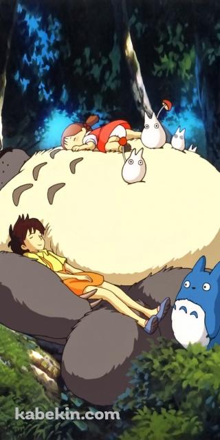 となりのトトロ さつきとメイ(320x640px)のデスクトップPC用の壁紙