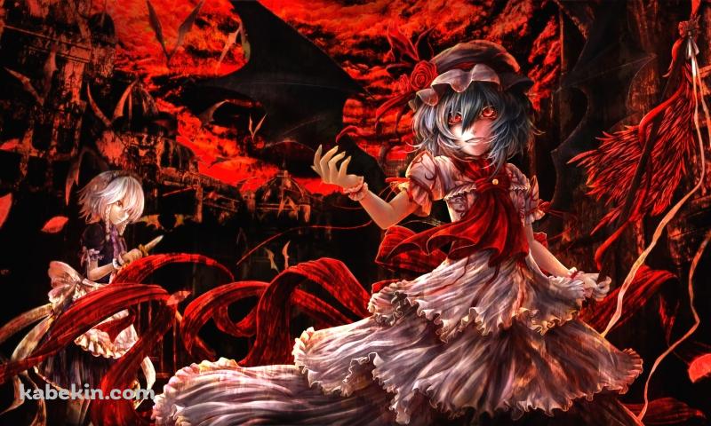 東方projectの壁紙(800px x 480px) 高画質 PC・デスクトップ用