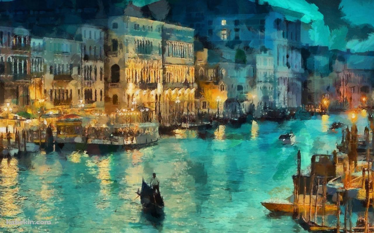 ベニスの絵画の壁紙(1280px x 800px) 高画質 PC・デスクトップ用