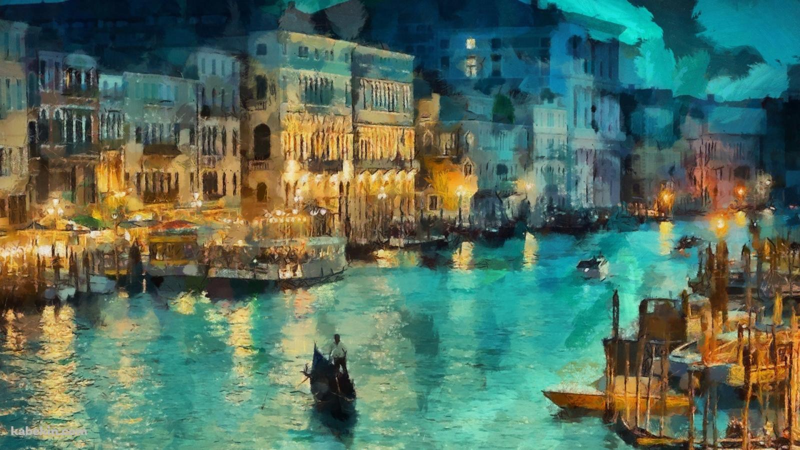 ベニスの絵画の壁紙(1600px x 900px) 高画質 PC・デスクトップ用