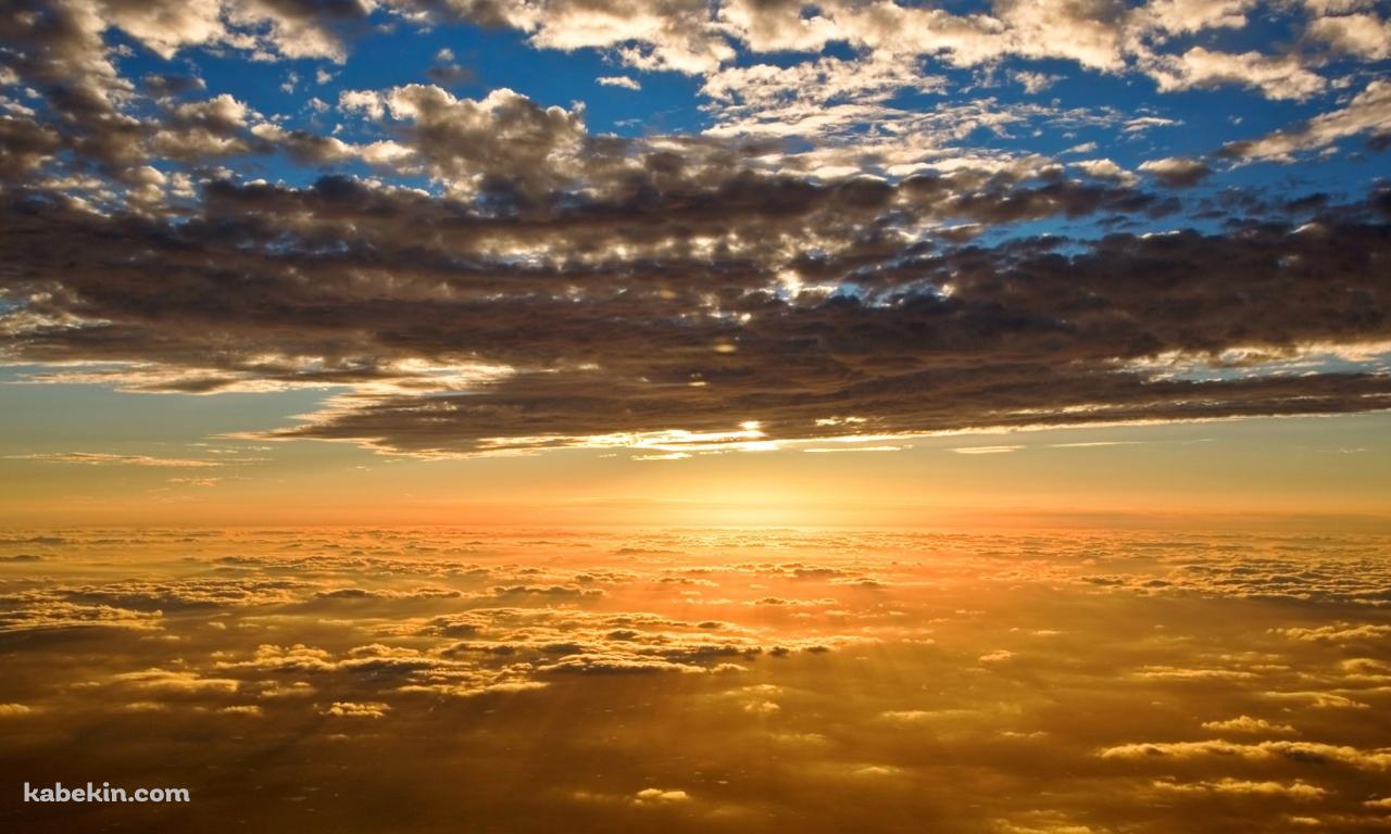 金色の夕暮れの壁紙(1280px x 768px) 高画質 PC・デスクトップ用