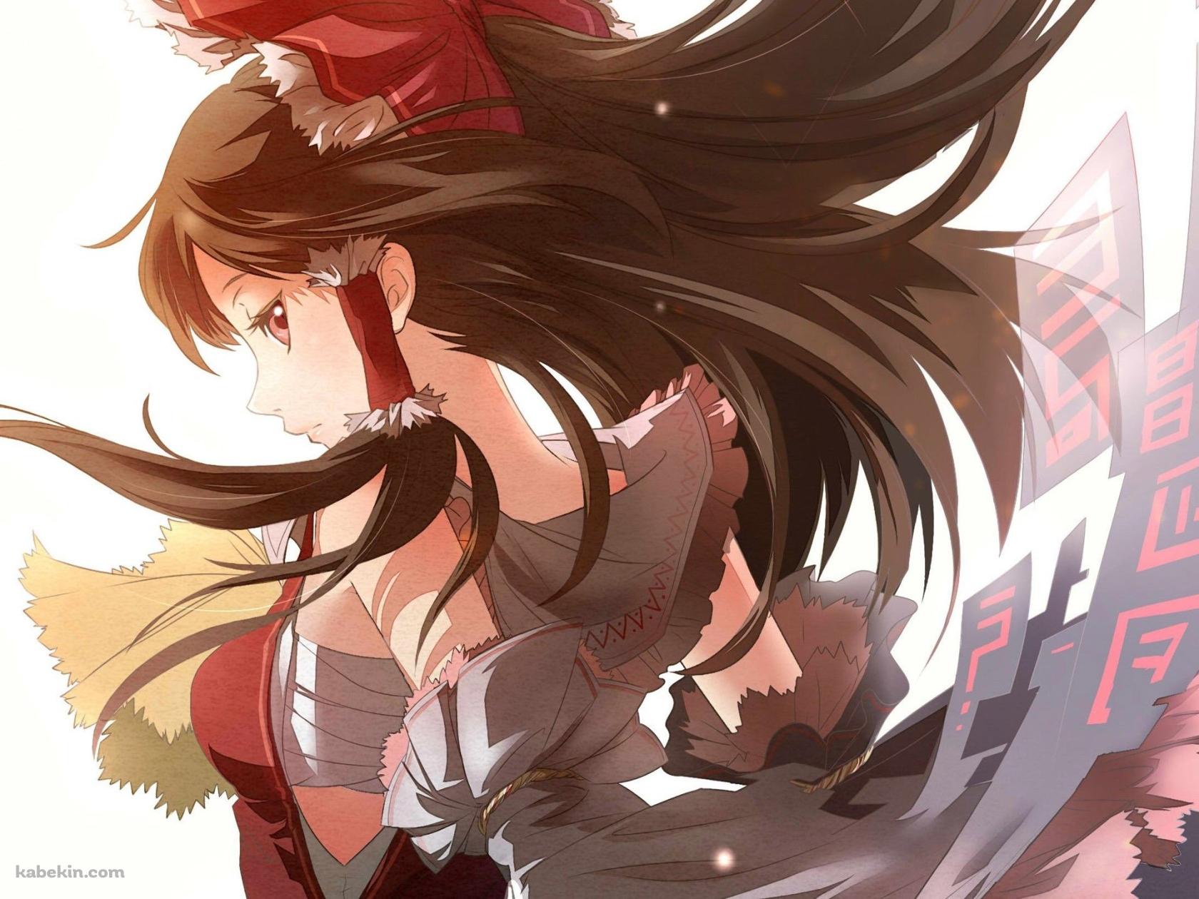 東方Project 博麗霊夢の壁紙(1680px x 1260px) 高画質 PC・デスクトップ用