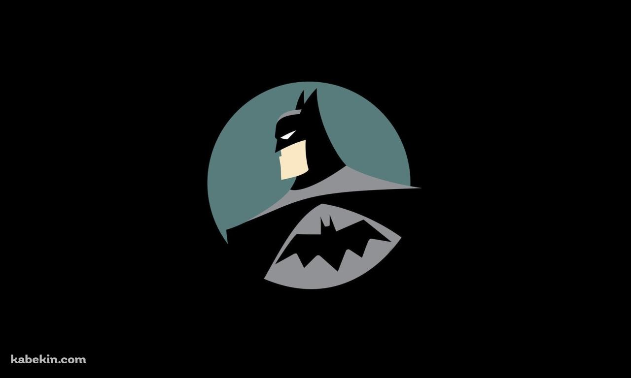 簡略化したバットマン BATMANの壁紙(1280px x 768px) 高画質 PC・デスクトップ用