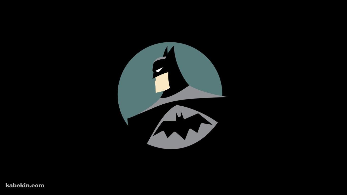 簡略化したバットマン BATMANの壁紙(1366px x 768px) 高画質 PC・デスクトップ用