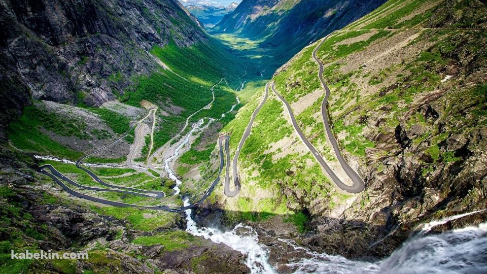 ノルウェーの急流の壁紙(960px x 540px) 高画質 PC・デスクトップ用