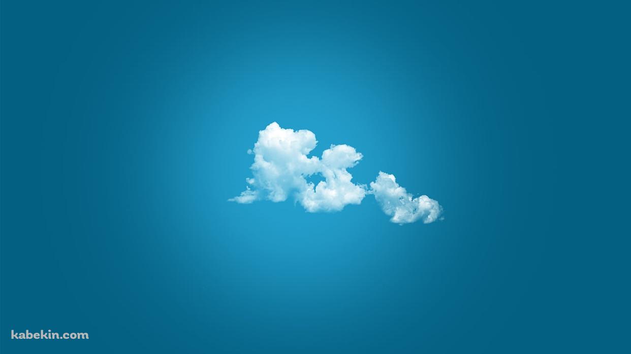 雲、1つの壁紙(1242px x 698px) 高画質 PC・デスクトップ用