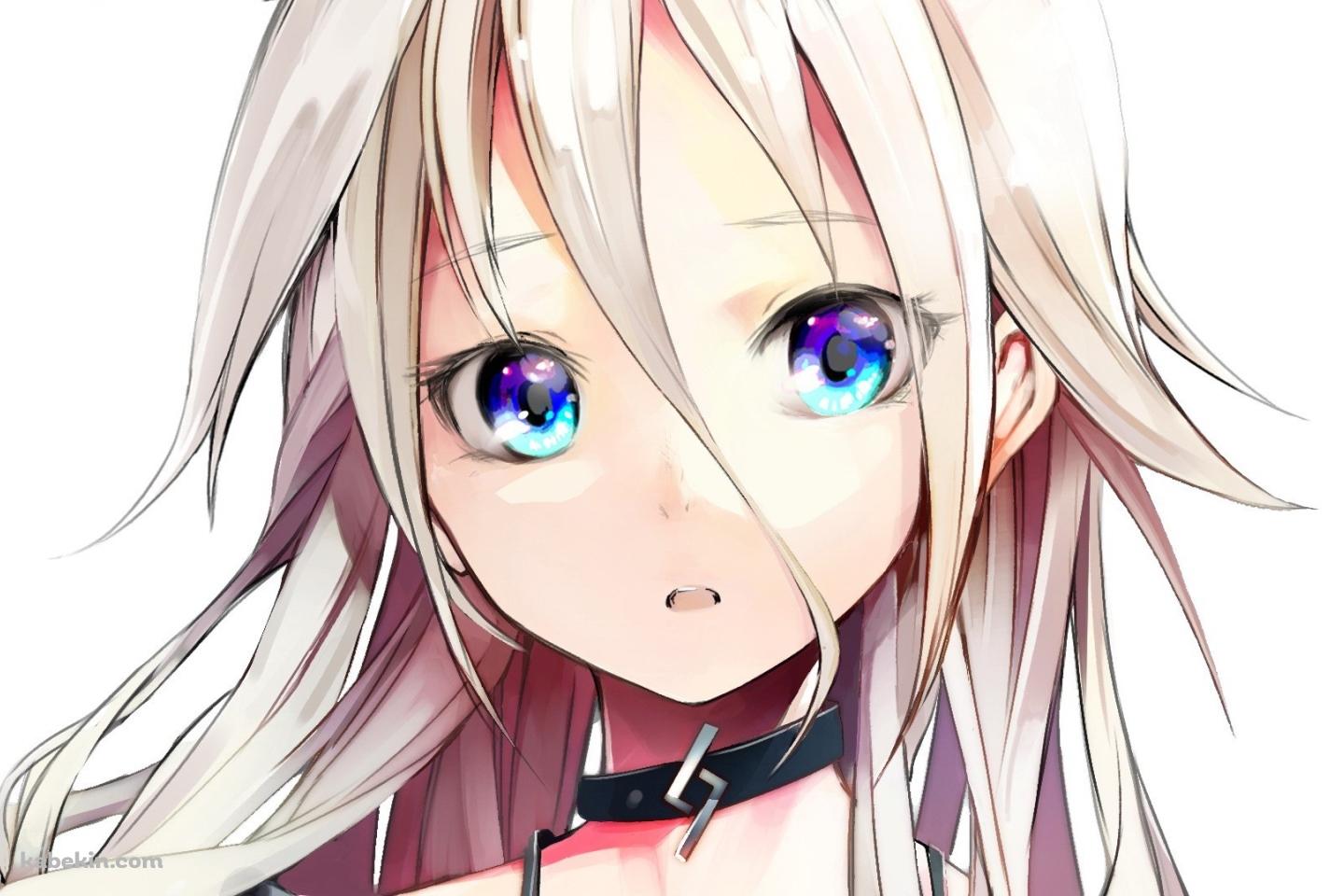 ボカロ 青い瞳の少女の壁紙(1440px x 960px) 高画質 PC・デスクトップ用