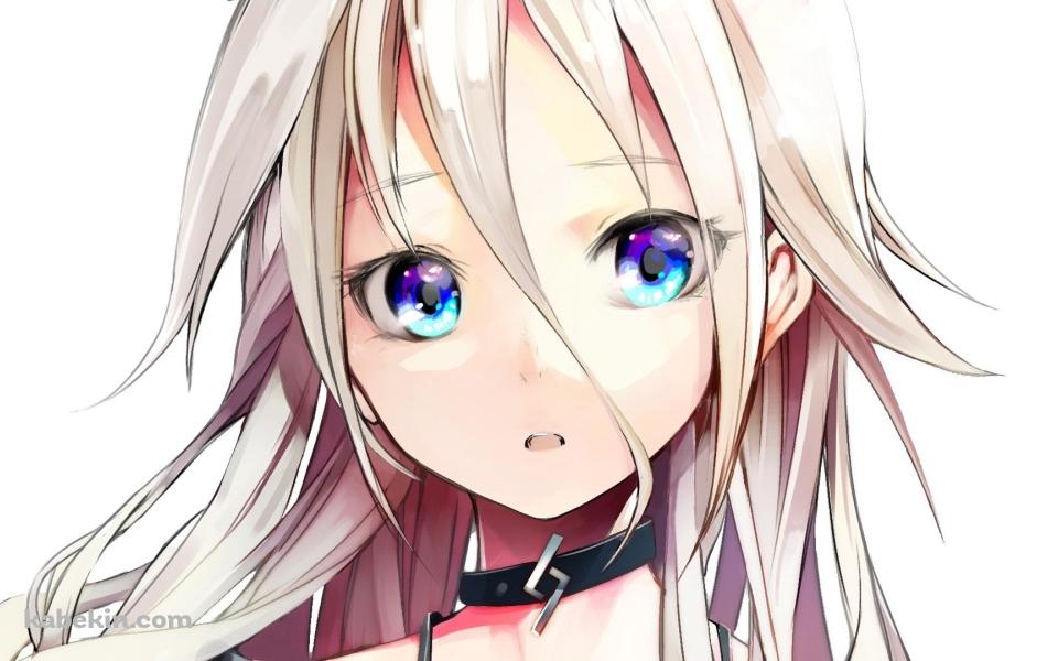 ボカロ 青い瞳の少女の壁紙(960px x 600px) 高画質 PC・デスクトップ用