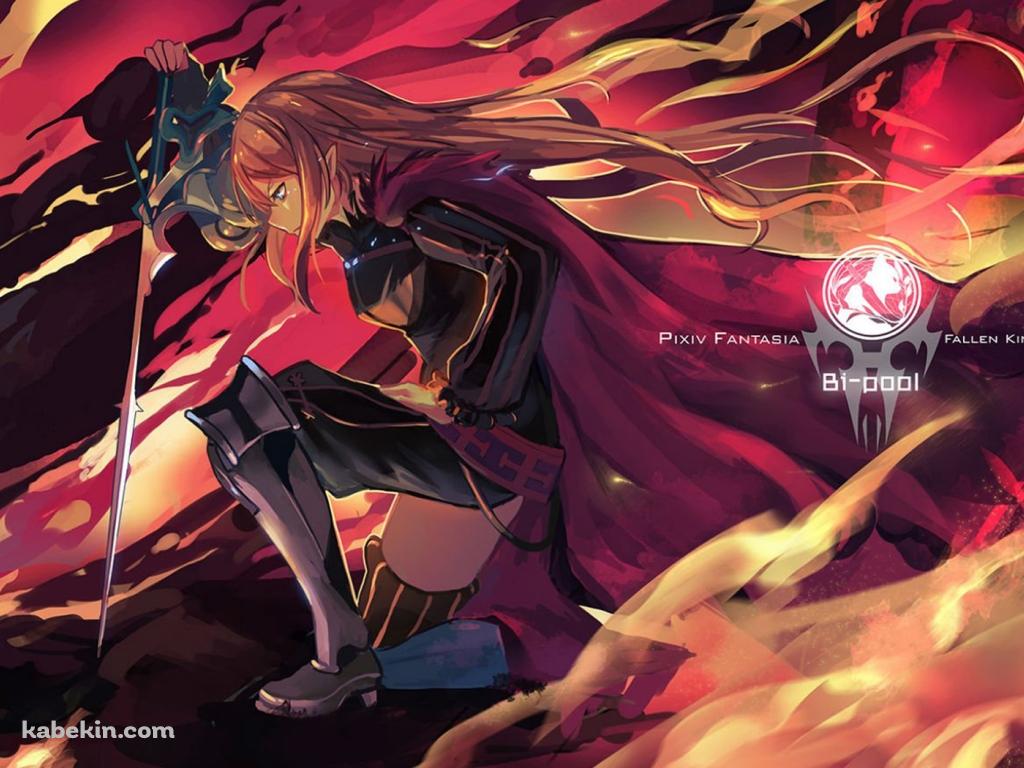 炎の戦士の壁紙(1024px x 768px) 高画質 PC・デスクトップ用