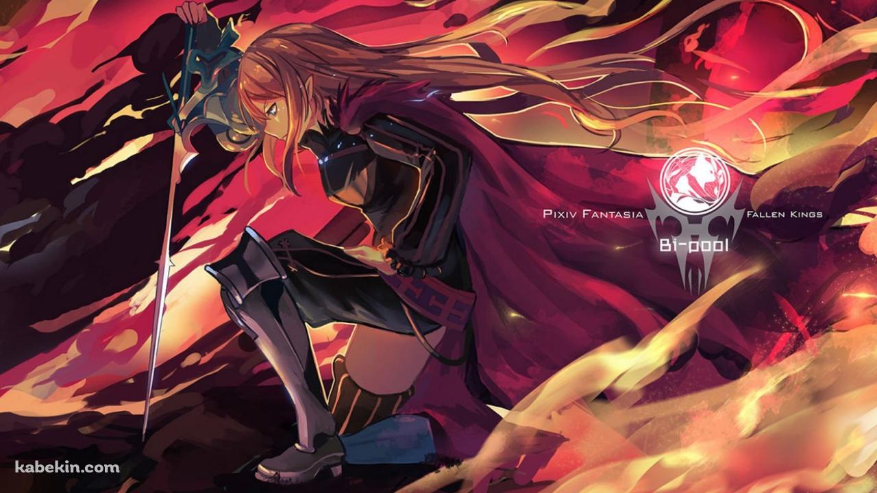 炎の戦士の壁紙(1280px x 720px) 高画質 PC・デスクトップ用