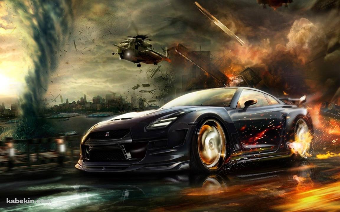 日産GTR レースの壁紙(1152px x 720px) 高画質 PC・デスクトップ用