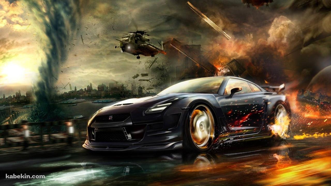 日産GTR レースの壁紙(1280px x 720px) 高画質 PC・デスクトップ用