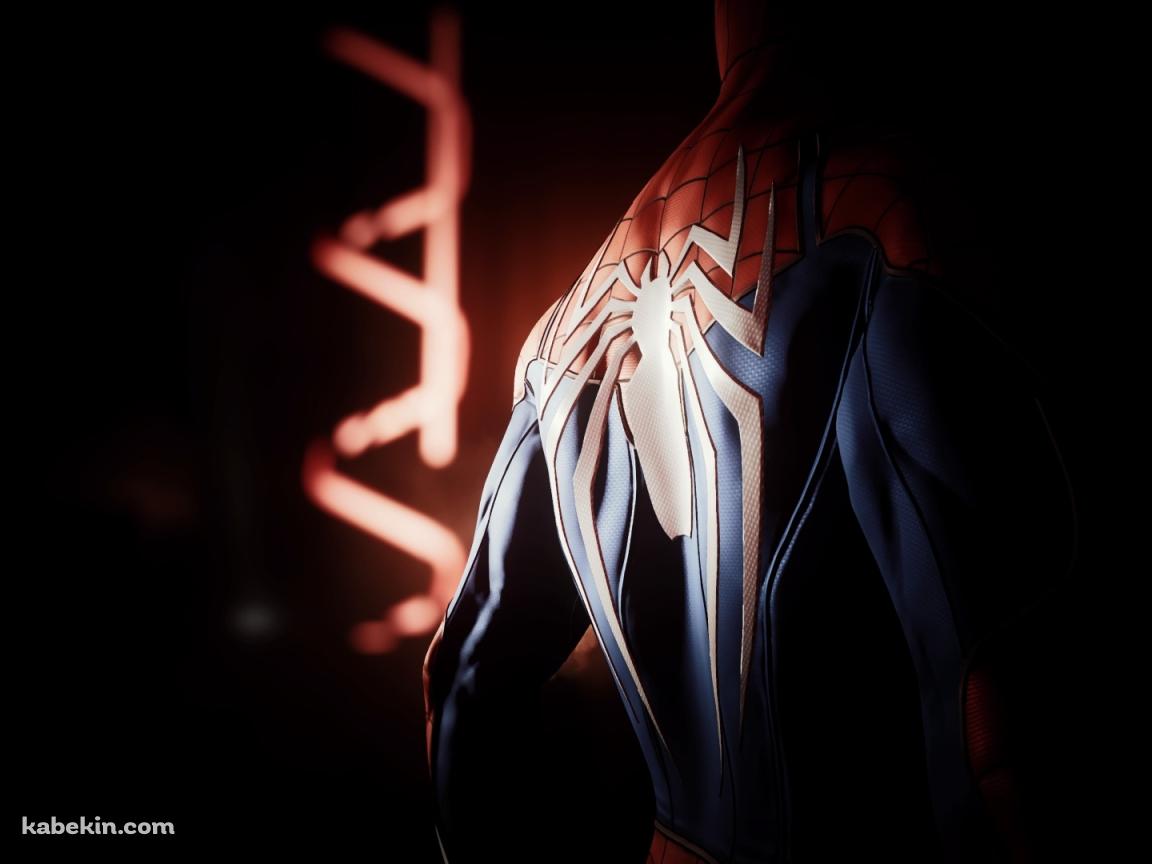 スパイダーマン 背中の壁紙(1152px x 864px) 高画質 PC・デスクトップ用