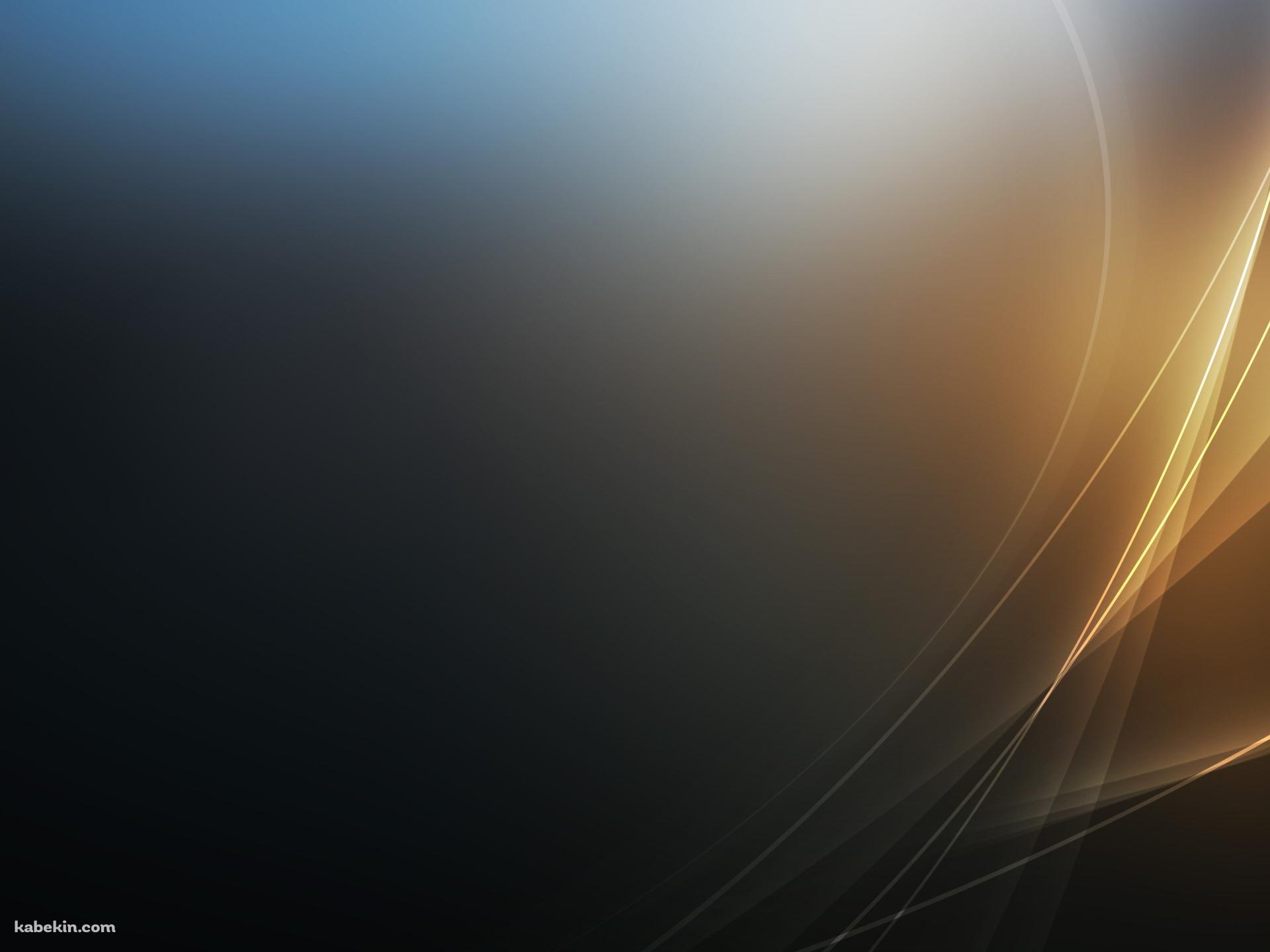 グラデーション 金色の光の壁紙(1920px x 1440px) 高画質 PC・デスクトップ用