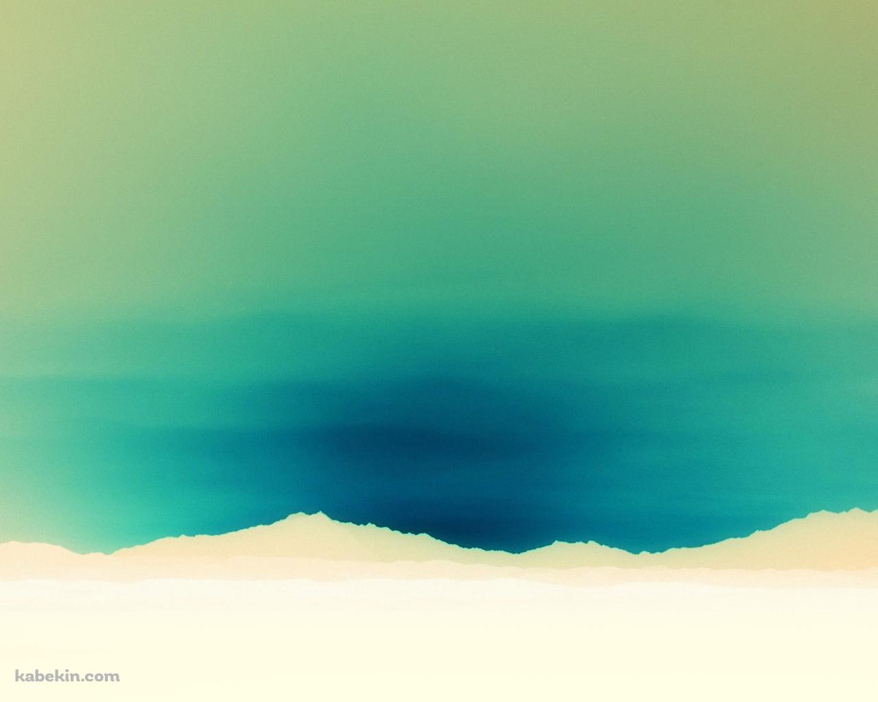 水色のちぎれた紙の壁紙(1280px x 1024px) 高画質 PC・デスクトップ用