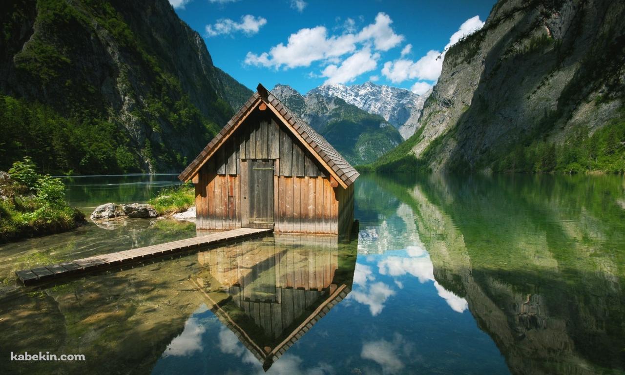 ドイツの小屋の壁紙(1280px x 768px) 高画質 PC・デスクトップ用