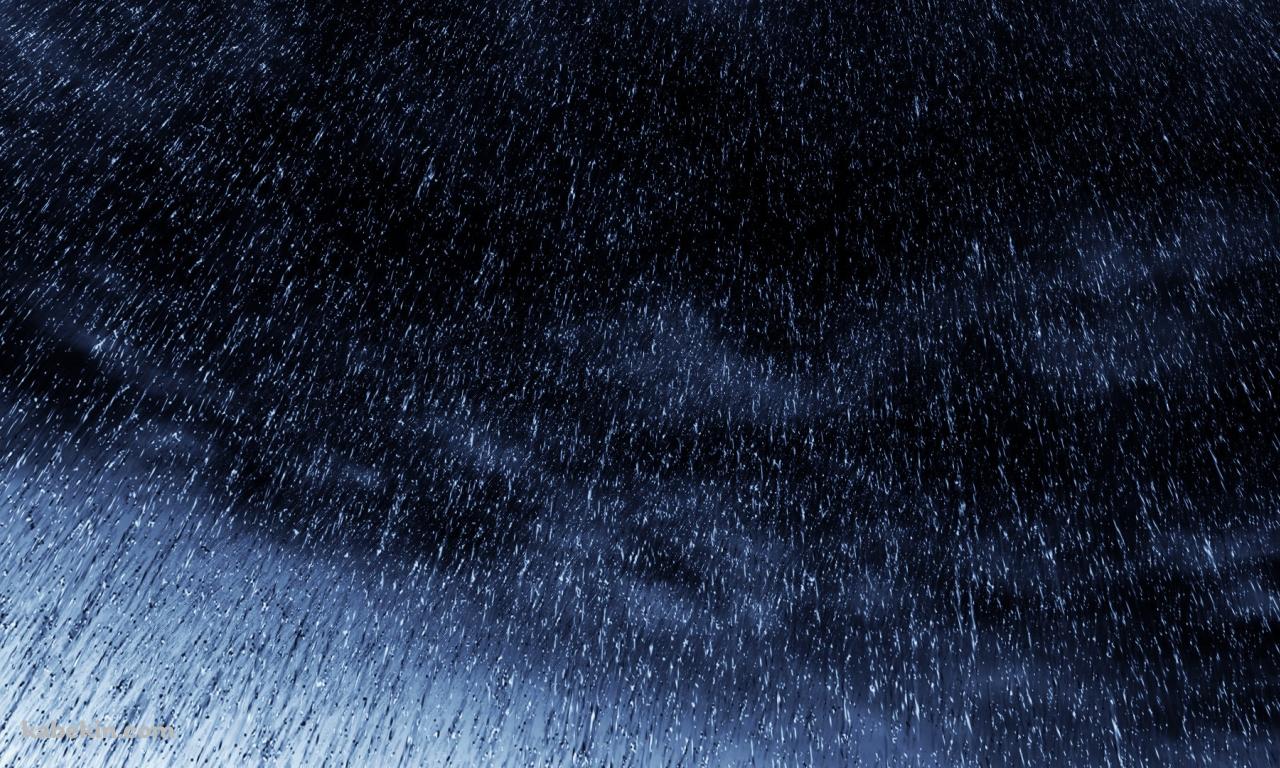 降りしきる強い雨の壁紙(1280px x 768px) 高画質 PC・デスクトップ用