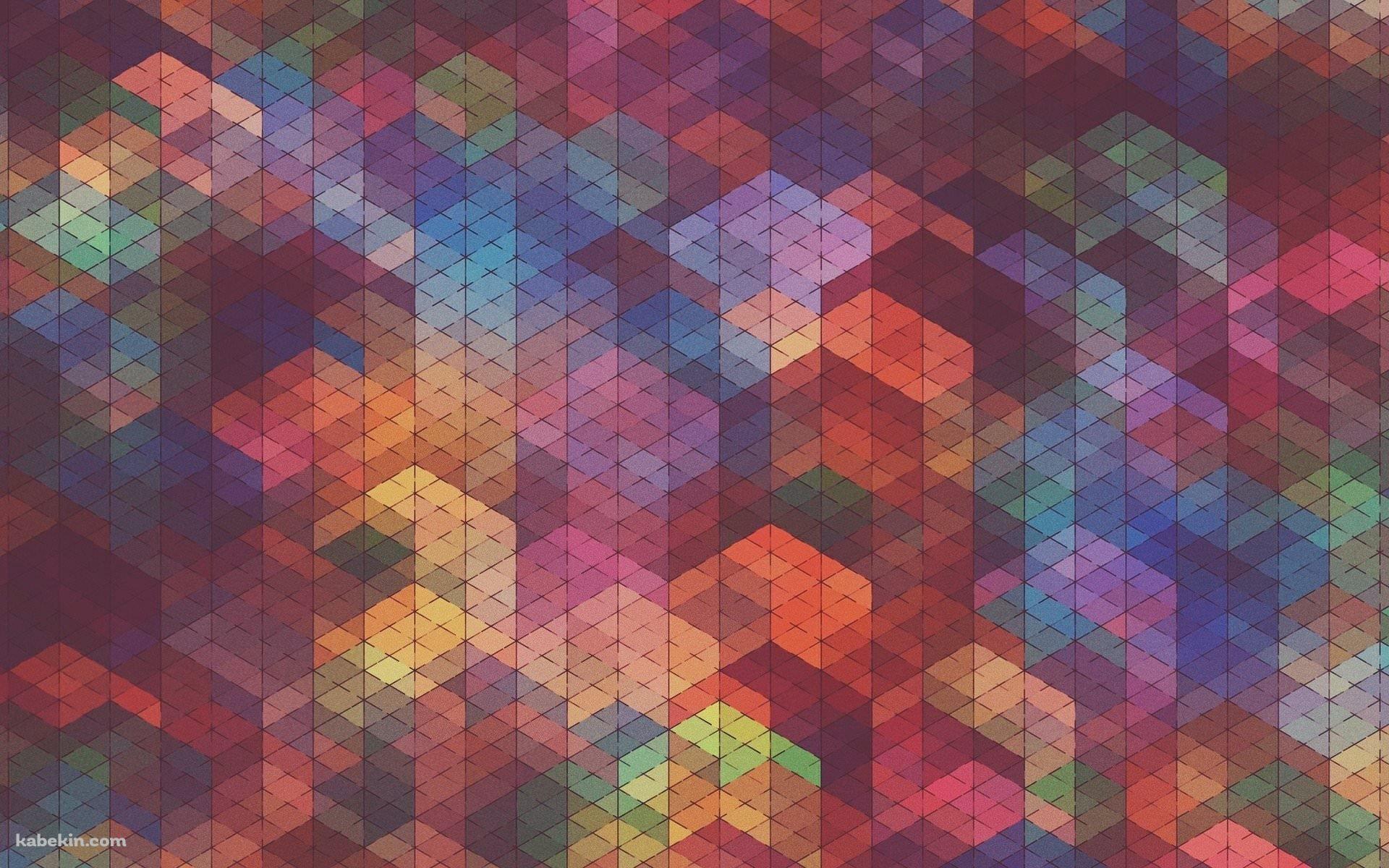 淡い色のトライアングルの壁紙(1920px x 1200px) 高画質 PC・デスクトップ用