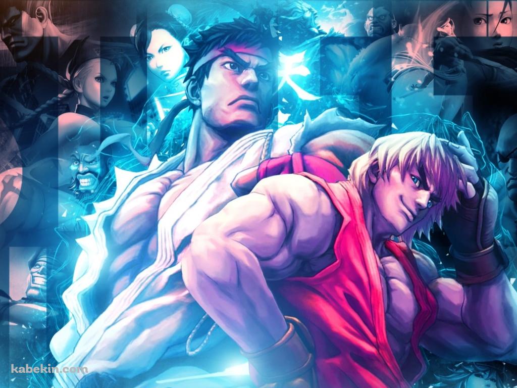 SF ストリートファイター リュウとケンの壁紙(1024px x 768px) 高画質 PC・デスクトップ用