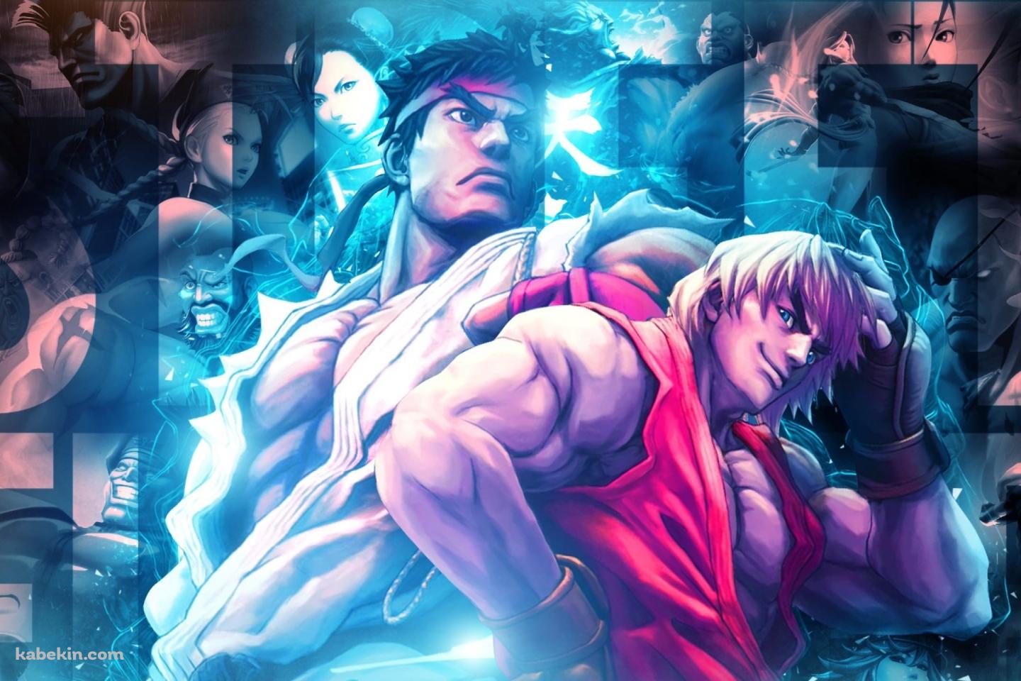 SF ストリートファイター リュウとケンの壁紙(1440px x 960px) 高画質 PC・デスクトップ用