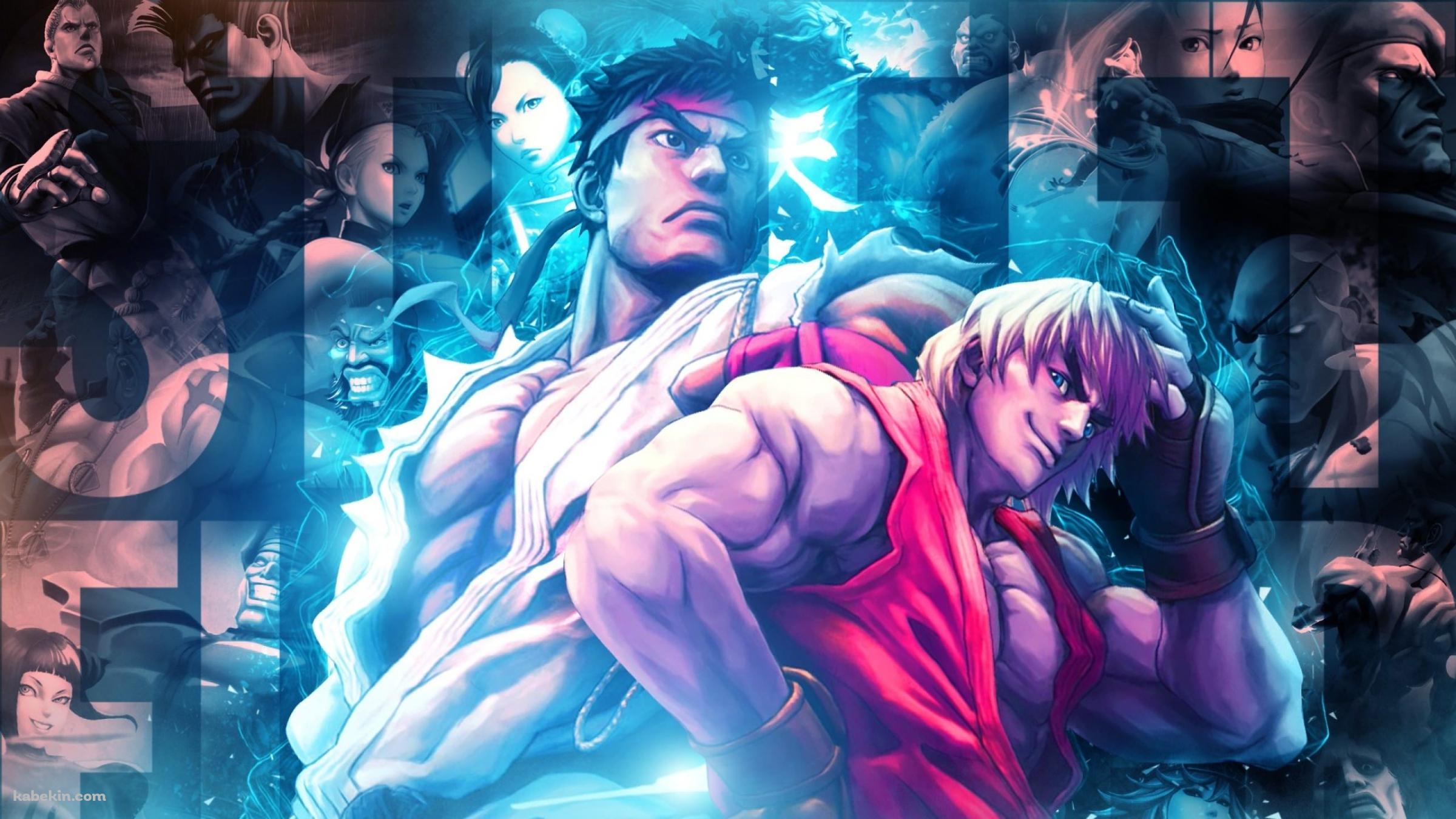 SF ストリートファイター リュウとケンの壁紙(2400px x 1350px) 高画質 PC・デスクトップ用