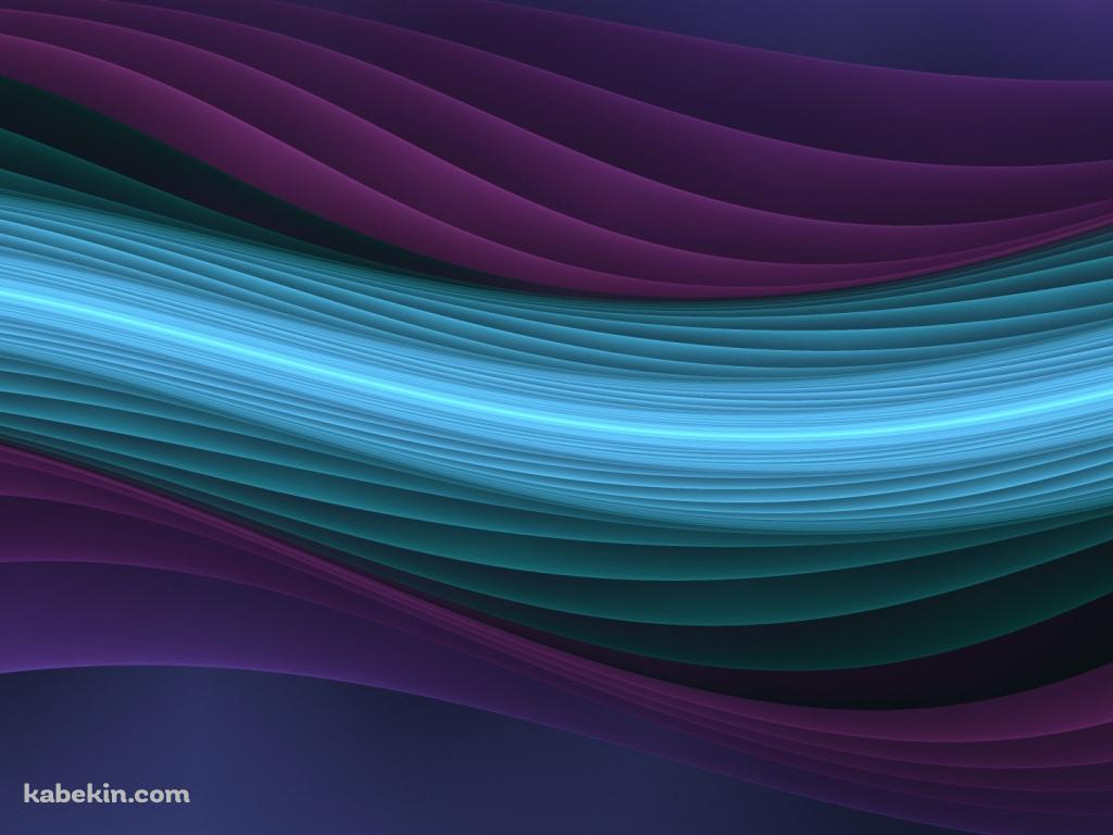 紫と青のうねりの壁紙(1024px x 768px) 高画質 PC・デスクトップ用