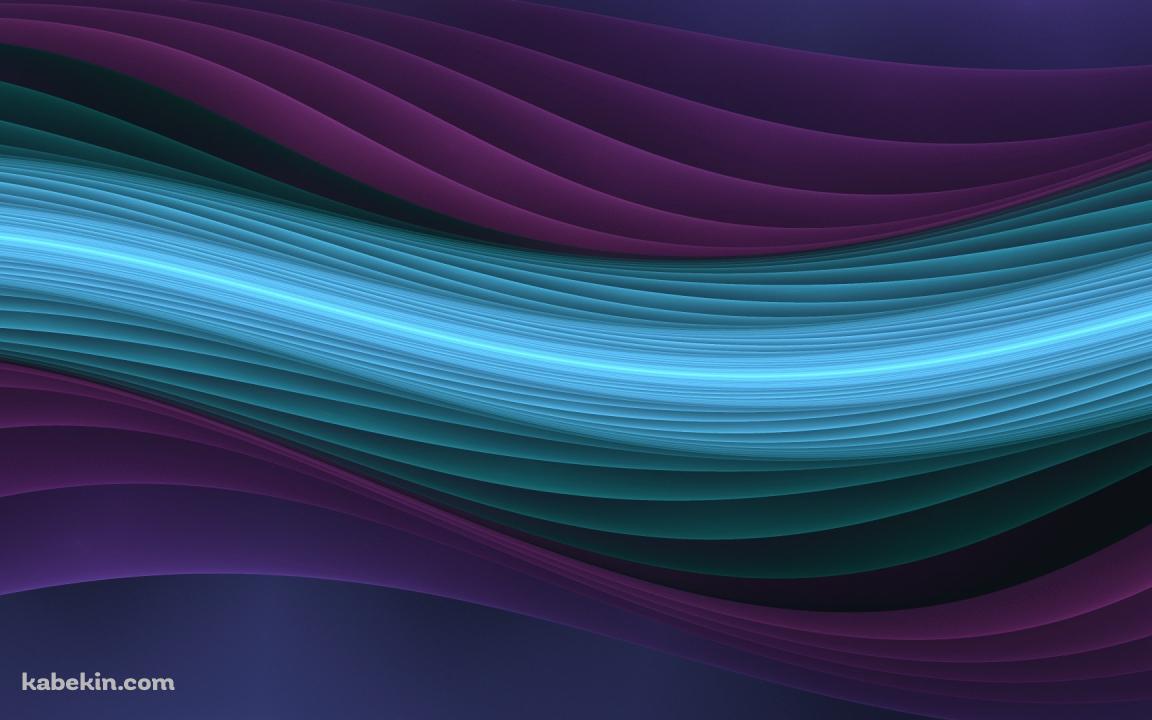 紫と青のうねりの壁紙(1152px x 720px) 高画質 PC・デスクトップ用