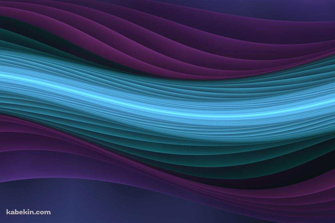 紫と青のうねりの壁紙(1152px x 768px) 高画質 PC・デスクトップ用