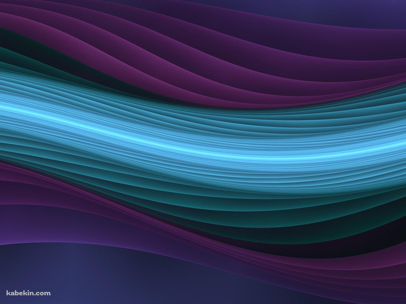 紫と青のうねりの壁紙(1400px x 1050px) 高画質 PC・デスクトップ用