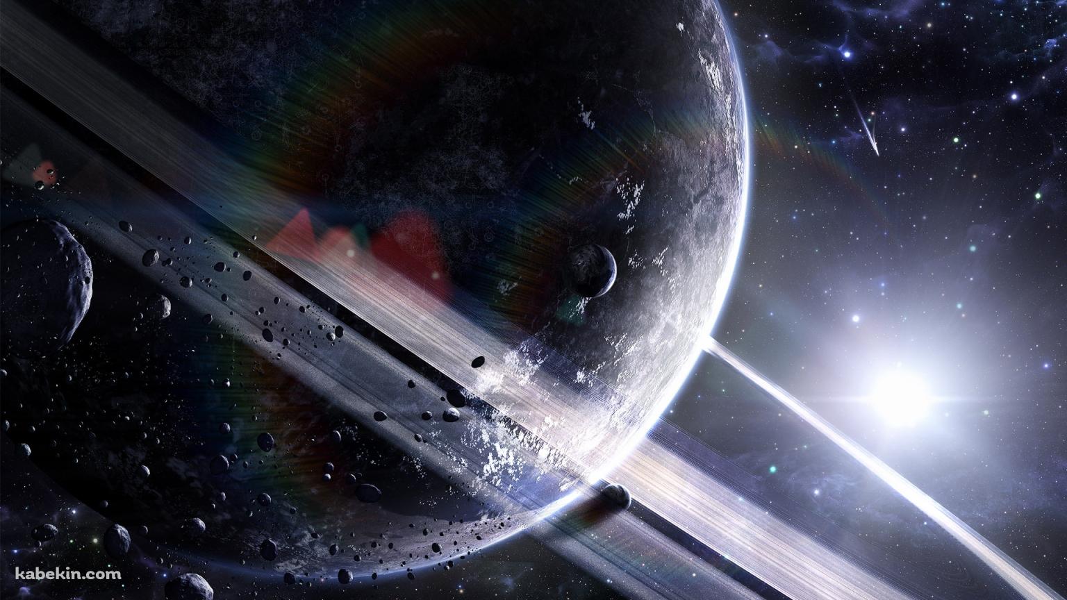 迫力のある惑星の壁紙(1536px x 864px) 高画質 PC・デスクトップ用