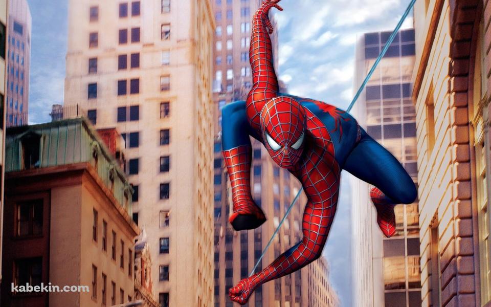 移動するスパイダーマンの壁紙(960px x 600px) 高画質 PC・デスクトップ用