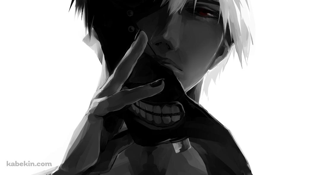 東京グール マスクを外す金木研の壁紙(1051px x 591px) 高画質 PC・デスクトップ用