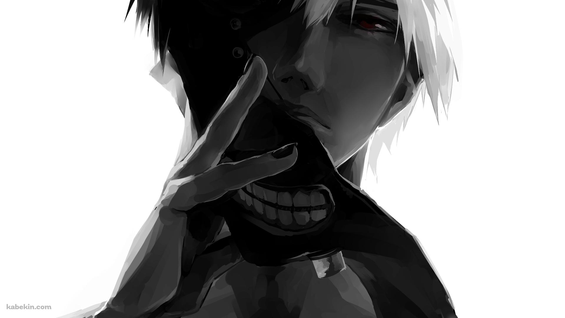 東京グール マスクを外す金木研の壁紙(1920px x 1080px) 高画質 PC・デスクトップ用