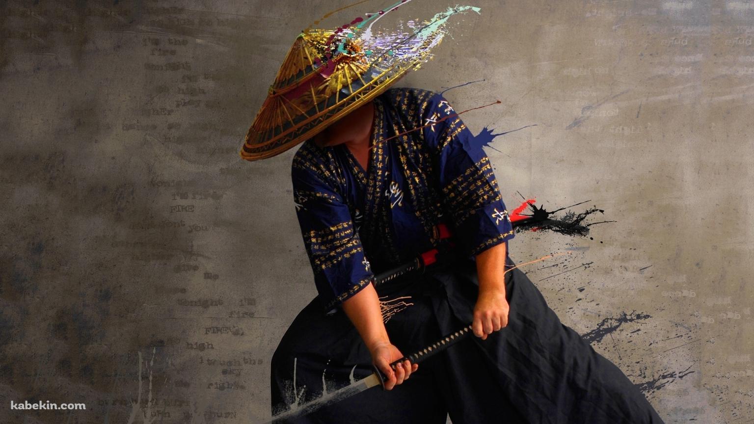 侍 SAMURAIの壁紙(1536px x 864px) 高画質 PC・デスクトップ用
