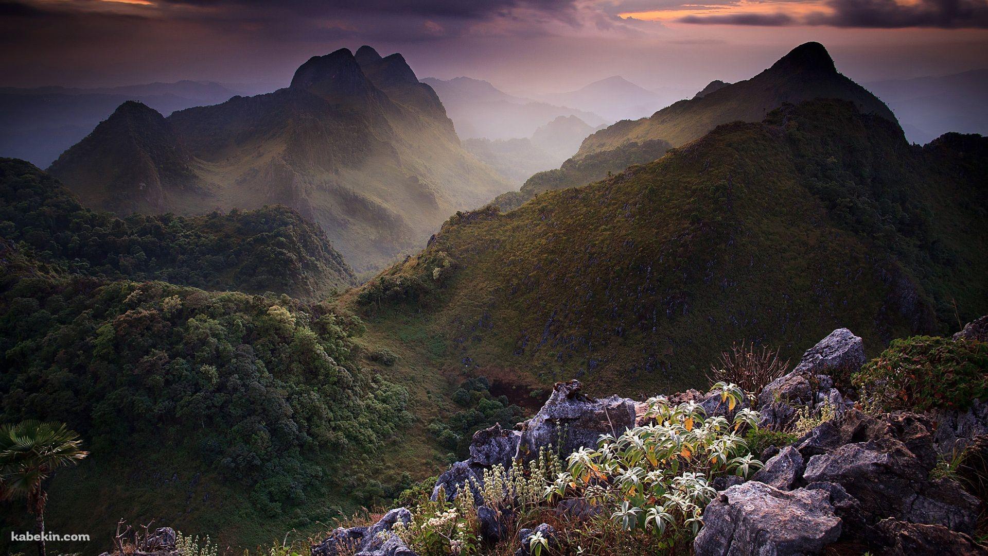 タイの山の壁紙(1920px x 1080px) 高画質 PC・デスクトップ用