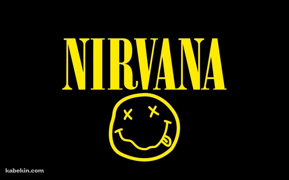 NIRVANA ニルヴァーナ ロゴの壁紙(1152px x 720px) 高画質 PC・デスクトップ用