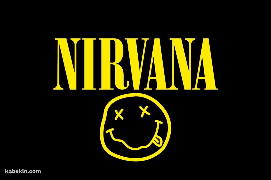 NIRVANA ニルヴァーナ ロゴの壁紙(1152px x 768px) 高画質 PC・デスクトップ用