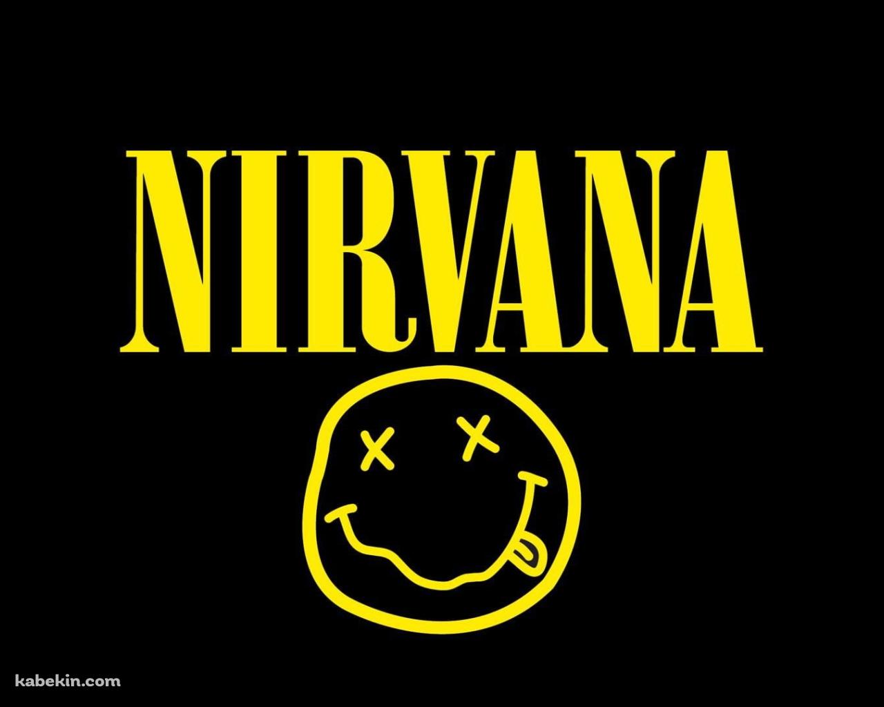 NIRVANA ニルヴァーナ ロゴの壁紙(1280px x 1024px) 高画質 PC・デスクトップ用