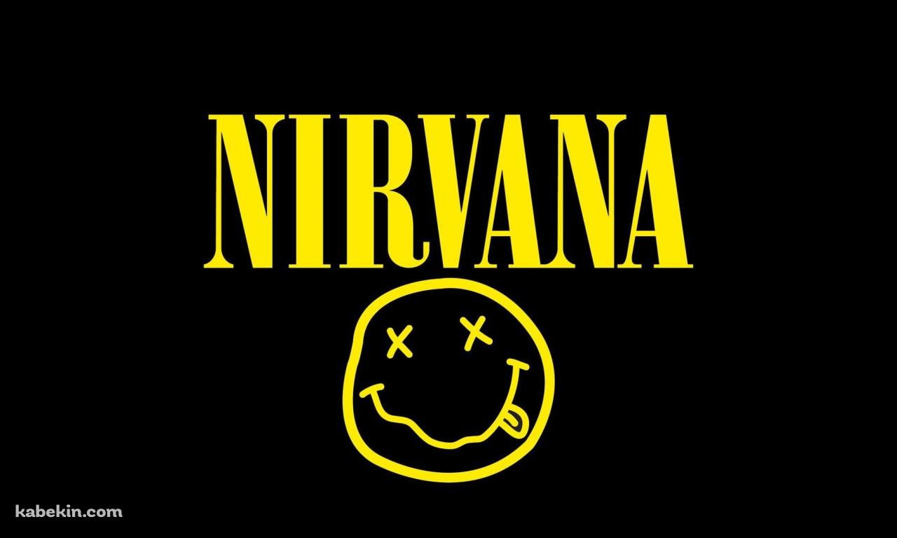 NIRVANA ニルヴァーナ ロゴの壁紙(1280px x 768px) 高画質 PC・デスクトップ用
