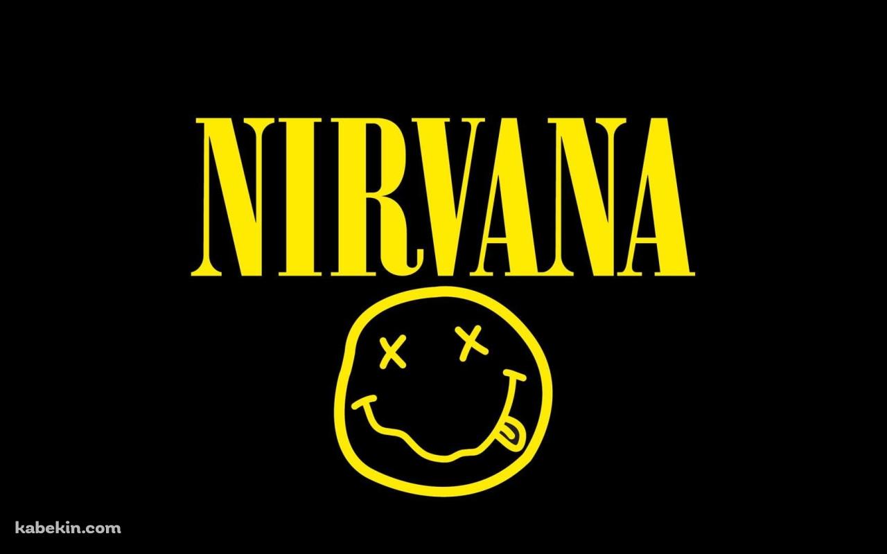 NIRVANA ニルヴァーナ ロゴの壁紙(1280px x 800px) 高画質 PC・デスクトップ用