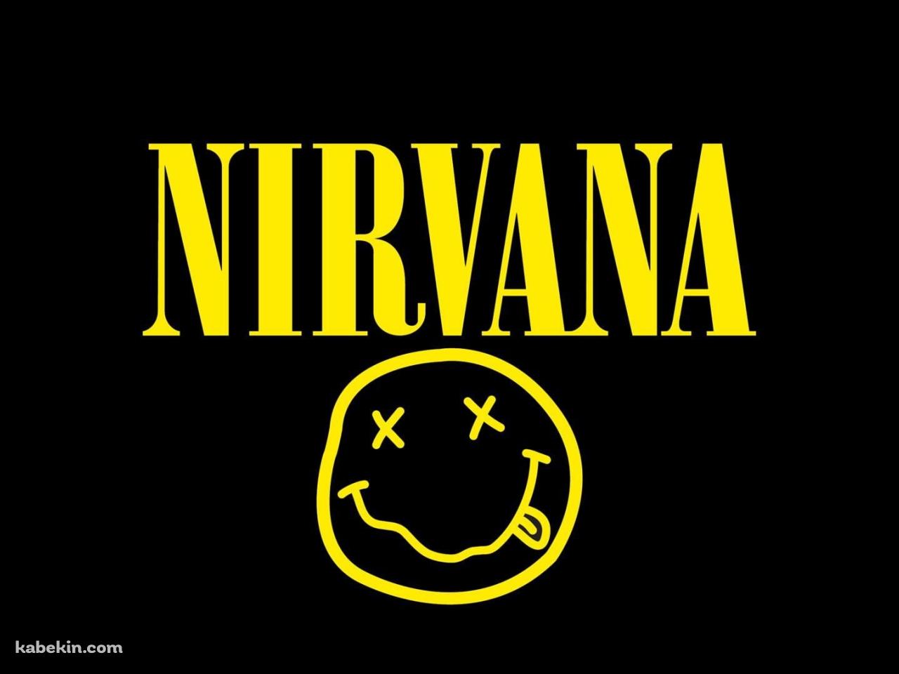 NIRVANA ニルヴァーナ ロゴの壁紙(1280px x 960px) 高画質 PC・デスクトップ用