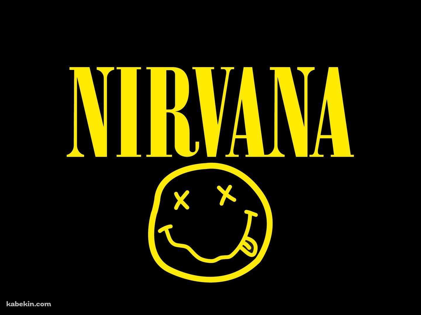 NIRVANA ニルヴァーナ ロゴの壁紙(1440px x 1080px) 高画質 PC・デスクトップ用