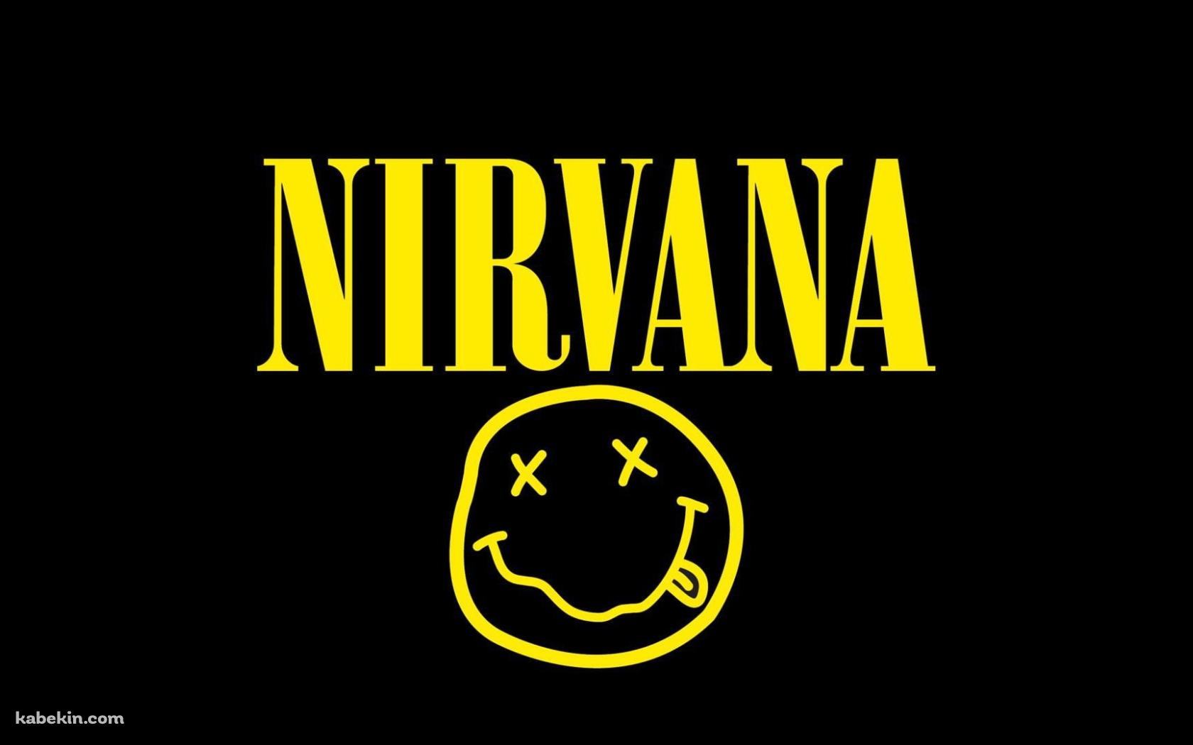 NIRVANA ニルヴァーナ ロゴの壁紙(1680px x 1050px) 高画質 PC・デスクトップ用