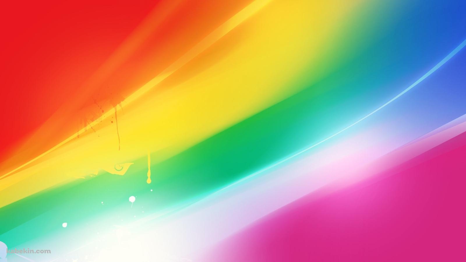 カラフルな帯の壁紙(1600px x 900px) 高画質 PC・デスクトップ用