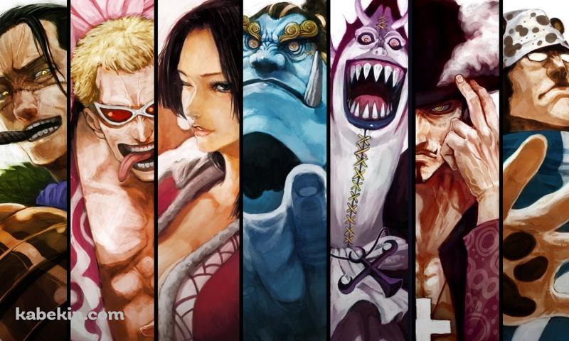ワンピース ONE PIECE 王下七武海の壁紙(800px x 480px) 高画質 PC・デスクトップ用