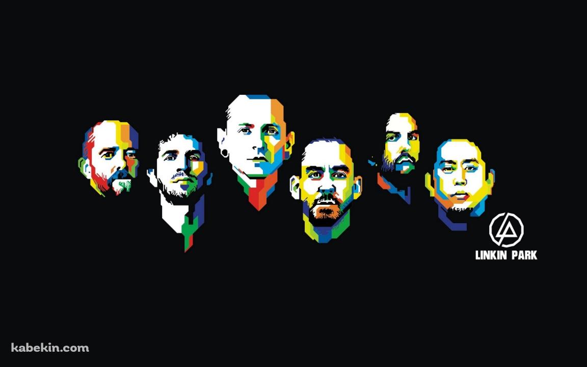 リンキン・パーク イラストの壁紙(1152px x 720px) 高画質 PC・デスクトップ用