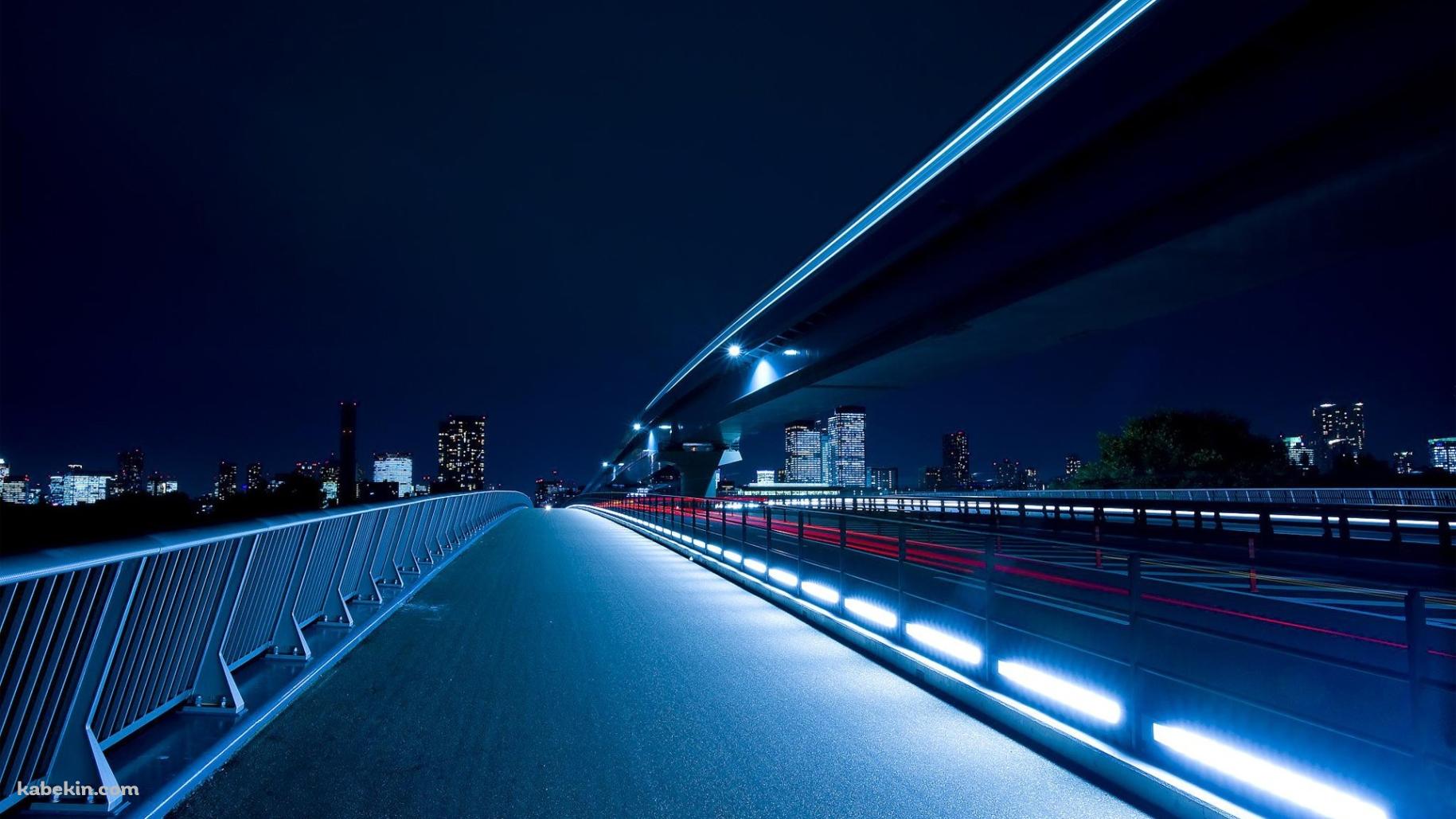 夜の東京の橋の壁紙(1829px x 1029px) 高画質 PC・デスクトップ用