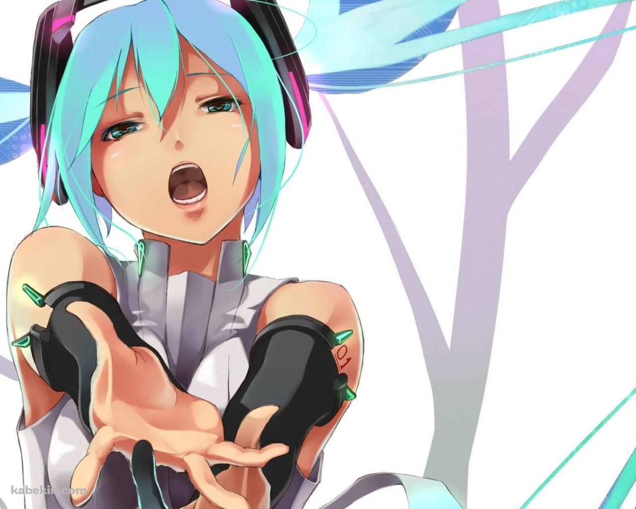 ボカロ 初音ミク 01の壁紙(1280px x 1024px) 高画質 PC・デスクトップ用